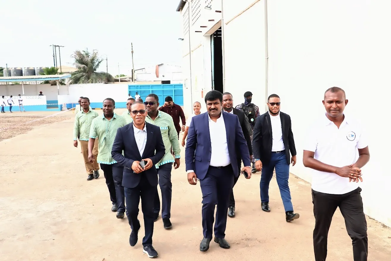 Republic Bank MD meeting James Kwame Rajamani, James Rajamani, James Gnanaraj Rajamani, and Immanuel Rajamani of Kingdom Exim